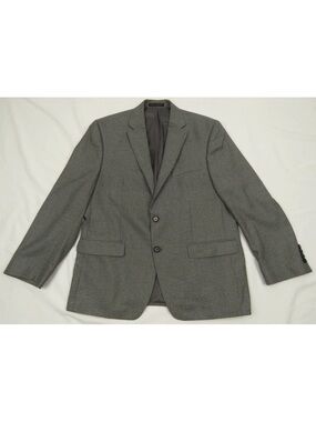 Lauren Ralph Lauren LRL Check 2 Button Blazer Sport Coat Jacket 42 S